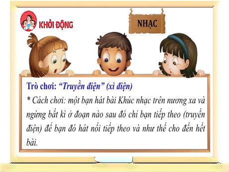 Bài giảng Âm nhạc Lớp 3 - Tiết 14 - Khúc nhạc trên nương xa - Năm học 2023-2024 - Trần Thị Hà