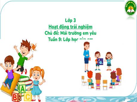 Bài giảng Hoạt động trải nghiệm Lớp 3 - Tiết 2: Lớp học của em - Năm học 2024-2025 - Trần Thị Hà
