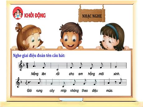 Bài giảng môn Âm nhạc Lớp 3 - Tiết 24 Chủ đề 6: Đẹp mãi tuổi thơ - Năm học 2023-2024 - Trần Thị Hà