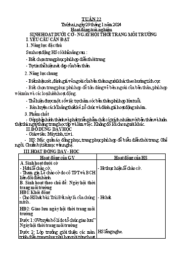 Kế hoạch bài dạy Lớp 3 - Tuần 22 - Năm học 2023-2024 - Trần Thị Vân