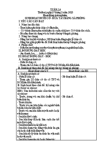 Kế hoạch bài dạy Lớp 3 - Tuần 24 - Năm học 2022-2023 - Trần Thị Vân