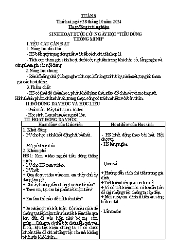 Kế hoạch bài dạy Lớp 3 - Tuần 8 - Năm học 2024-2025 - Trần Thị Vân