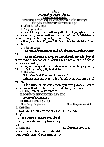 Kế hoạch bài dạy Lớp 5 - Tuần 9 - Năm học 2024-2025 - Hoàng Xuân Bách